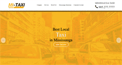 Desktop Screenshot of mississaugataxi.com